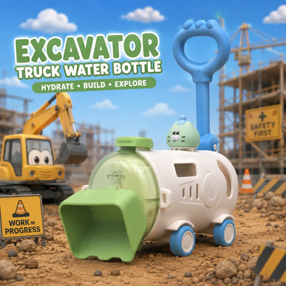 Excavator Truck Water Bottle - 550ml