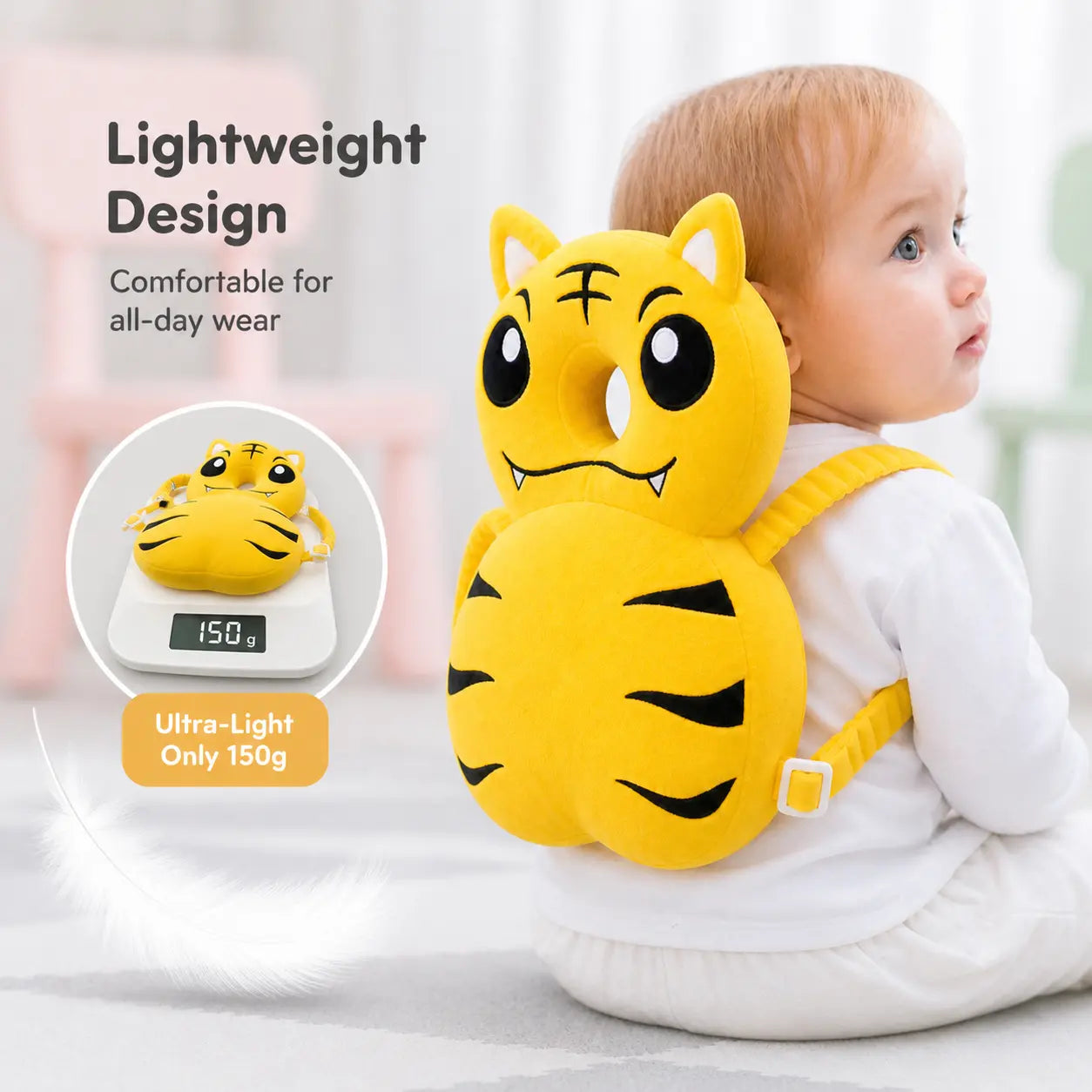Premium Baby Head Protector Backpack