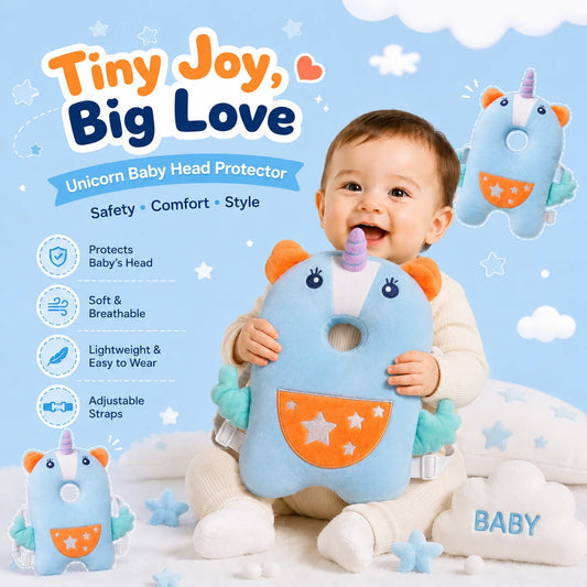 🦄 Unicorn - Baby's Head Protector