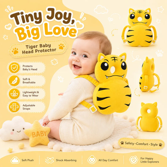 Premium Baby Head Protector Backpack