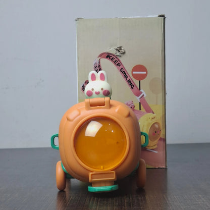 Bunny Submarine Kids Water Bottle with Straw | Double Water Cup for School
